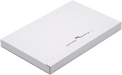 Briefkasten CleverPack A4 350x230x26mm Karton weiß Packung mit 5 Stück