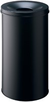 Papiereimer mit Flammdeckel Durable 3307-01 rund 60Liter schwarz