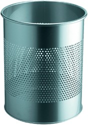 Corbeille à papier Durable 3310-23 15L 165mm perforations argent