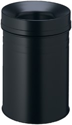 Paper bin with flame cover Durable 3325-01 15 liter black