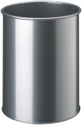 Paper bin Durable 3301-23 15 liter round silver