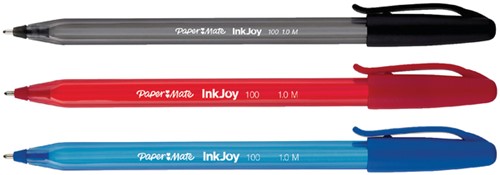 Stylo bille Paper Mate Inkjoy 100 Medium noir-3