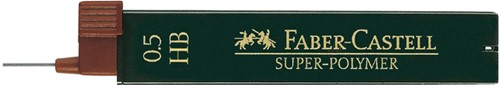 Mine Faber-Castell HB 0,5mm Super-polymer tube 12 mines