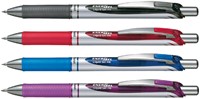 Gelschrijver Pentel BL77 Energel medium rood-4