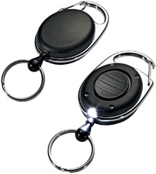 Abroller Durable 8198 mit Ring + Licht 800mm schwarz