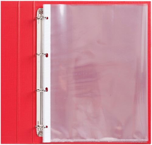 Pochette Quantore A4 4 perforations PP 0.11mm lisse 100 pièces