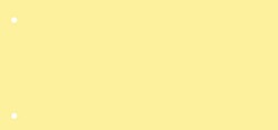 Bande de séparation Qbasic 240x105mm jaune 50 feuilles