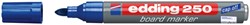 Marqueur tableau blanc edding 250 ogive 1,5-3mm bleu