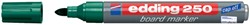 Whiteboardmarker edding 250 rond 1.5-3mm groen