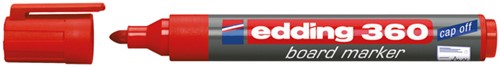 Marqueur tableau blanc edding 360 ogive 1,5-3mm rouge