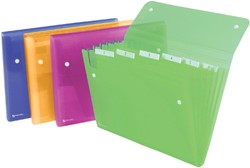 Rexel Ice 6-sheet sorting folder assorted
