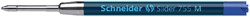 Recharge stylo bille Schneider Slider Jumbo 755 Medium bleu