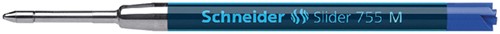 Recharge stylo bille Schneider Slider Jumbo 755 Medium bleu