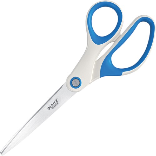 Ciseaux Leitz WOW 205mm titane bleu
