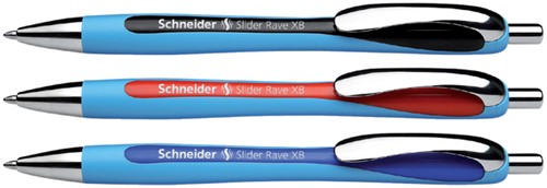 Stylo bille Schneider Slider Rave Extra Large noir-2