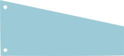 Trennfolie Oxford Trapez 240x105/55mm 190gr blau 100 Stück