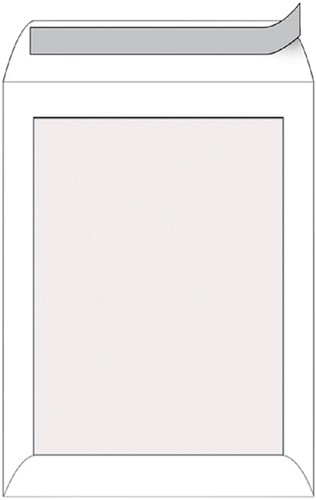 Umschlag Quantore Kartonrücken EB4 262x371mm selbstklebend weiß 10 Stk-3