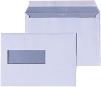 Umschlag Quantore 162x229mm Fenster 4x11cm links selbstklebend 500 Stück-2