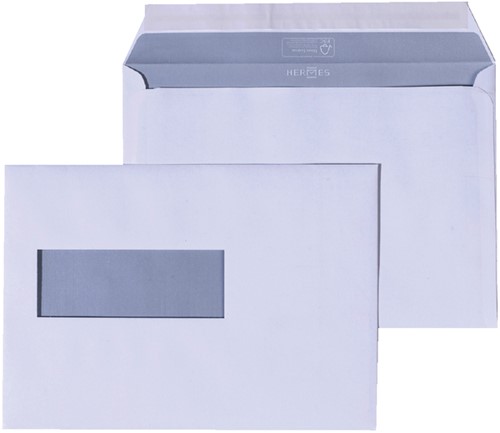 Umschlag Quantore 162x229mm Fenster 4x11cm links selbstklebend 500 Stück-2