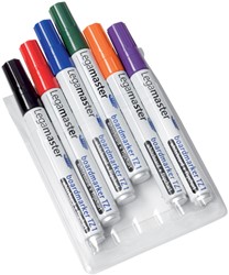 Marqueur tableau blanc Legamaster TZ1 ogive 1,5-3mm assorti 6 pièces