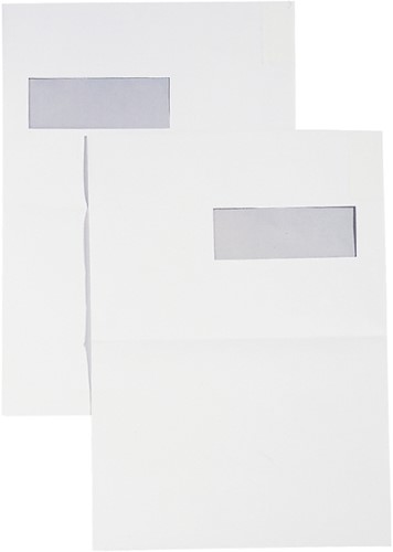 Umschlag Quantore 229x324mm Fenster 4x11cm links selbstklebend 250 Stück-2
