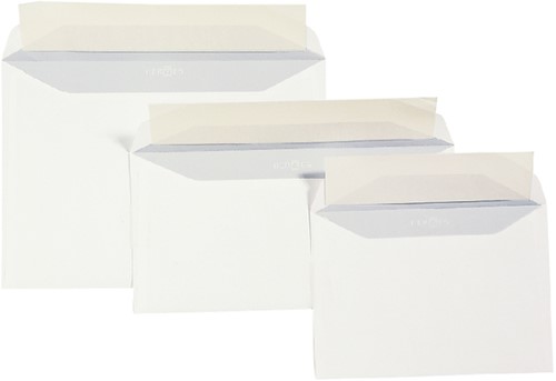 Umschlag Quantore Bank EA5 156x220mm selbstklebend weiß 500 Stk-2