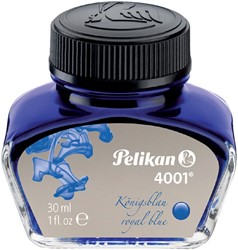 Encre pour stylo plume Pelikan 4001 30ml bleu roi