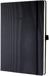 Carnet de notes Sigel Conceptum Purer A4+ ligné noir