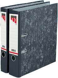 Classeur à levier Quantore A4 50mm carton marbré