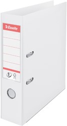 Classeur à levier Esselte Vivida N°1 A4 75mm PP blanc
