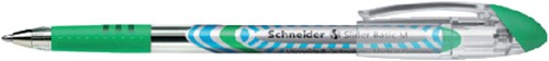 Stylo bille Schneider Slider Medium vert