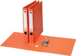 Classeur à levier Quantore A4 50mm PP orange