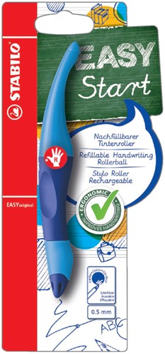 Roller STABILO EASYoriginal droitier bleu clair/bleu foncé