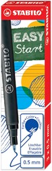 Recharge roller STABILO EASYoriginal Medium bleu boîte 3 pièces