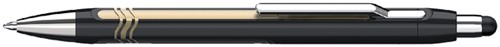 Stylo bille Schneider Stylus Epsilon Touch Extra large noir/or