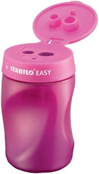 Taille-crayon STABILO Easy 4502 3-en-1 droitier rose