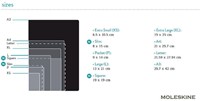 Carnet de notes Moleskine Large 130x210mm ligné couverture rigide noir-2