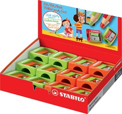 Taille-crayon STABILO Woody 4548/12 assorti