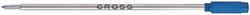 Recharge stylo bille Cross Medium bleu