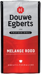 Coffee Douwe Egberts quick filter grind Melange Red 500gr