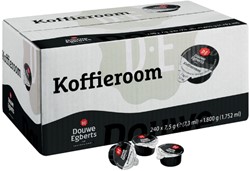 Coffee milk cups Douwe Egberts half cream 240x7.5gr