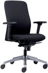 Chaise de bureau Euroseats Milano noir