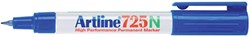 Fineliner Artline 725 ogive Fin bleu