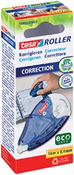 Correction tape tesa® ecoLogo® 8,4mmx14m refillable hanging box