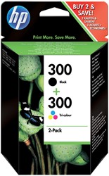 Ink cartridge HP CN637EE 300 black + color