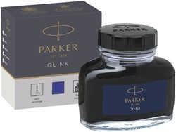 Encre stylo plume Parker Quink permanent 57 ml bleu