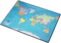 Coaster Esselte 40x53cm with world map Dutch