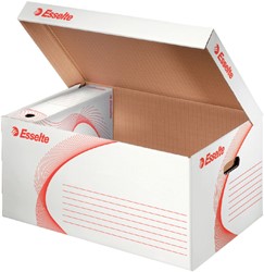 Archiv- und Transportbox mit Deckel Esselte 560x265x380mm weiß