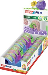 Dévidoir ruban tesafilm® Mini ecoLogo® + ruban Eco&Clear 10mx19mm
