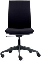 Chaise de bureau Euroseats Cannillo dos noir rembourré